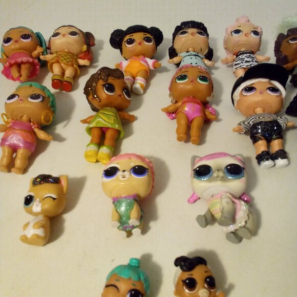 LOL Surprise Toy Figures Bundle Lot of 19 Mini Baby Pets - Picture 6 of 12